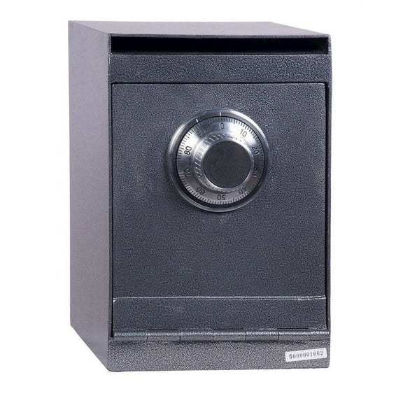 Hollon Safe Drop Slot Safe Gray