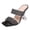 Black, variant on Vedolay Dressy Sandals Platform Sandals Women Cute Slides with Comfort Memory Foam,Black 7