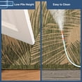 thumbnail image 4 of Liora Manne  Carmel Fronds Indoor/Outdoor Rug Green 3'3" x 4'11" 3' x 5' Outdoor,Indoor,Accent Kitchen,Dining Room,Patio Tan,Green Rectangle, 4 of 5