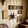 thumbnail image 4 of Iron Pentagram Hanging Decoration | Metal Star Ornament for Holiday Indoor Decor | Rust-Resistant Rope Hanging Home Decoration for Wall, Door, or Tree, 4 of 6