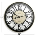 thumbnail image 6 of Westclox 12" Bronze Open Arabic Numeral Analog QA Wall Clock, 6 of 6