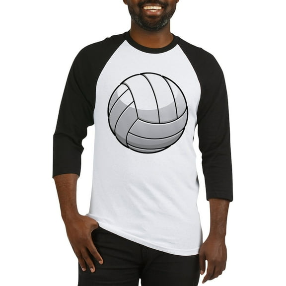CafePress - Volleyball Gifts Baseball Jersey - Cotton Baseball Jersey, 3/4 Raglan Sleeve Shirt