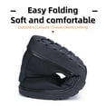 thumbnail image 3 of Men's Casual Loafer Breathe Business Slip On Non-Slip Soft Sole Shoe Comfort Lightweight Driving Travel Walking Flat Brown 10 US, 3 of 7