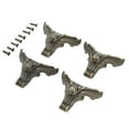thumbnail image 4 of Wooden Box Feet,4Pcs Jewelry Box Feet Wood Case Legs Metal Feetfor Furniture Modern Innovation, 4 of 14