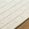 thumbnail image 6 of Mark&Day Wool Rugs, 9x12 Josiah Cottage Ivory Area Rug, Ivory Light Taupe Cream Carpet for Living Room, Bedroom or Kitchen (9' x 12'), 6 of 7