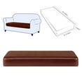 thumbnail image 6 of PU Waterproof Leather Cushion Cover Seat Coat Patio Couch Loveseat Sofa Slipcover Stretch Slipcover for Settee Arm - 3 Seat, 6 of 8