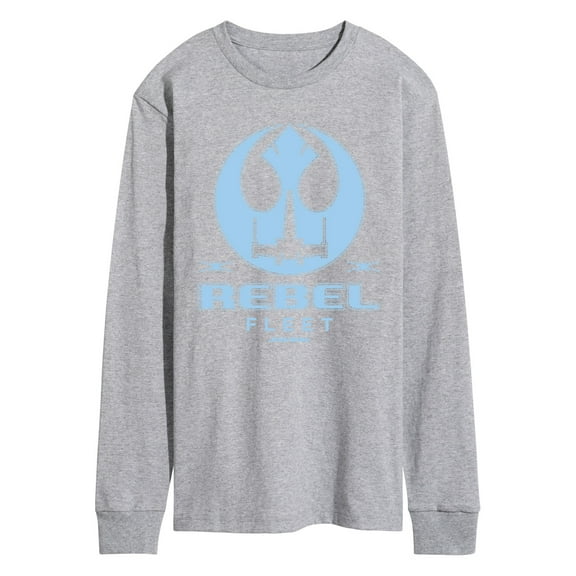 Star Wars - Rebel Fleet Flight Patch - Men's Long Sleeve Tee