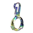 thumbnail image 3 of Metal Keychain Compatible for AirTags Bluetooth Tracker Protective Skin Cover, 3 of 10