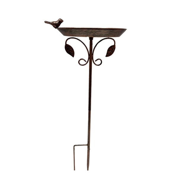 Baño para pájaros, comedero para pájaros para exteriores, adorno para jardín, resistente a intemperie, cuenco de agua para patio, jardín,
