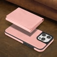 thumbnail image 6 of Case for iPhone 12 Pro Max Wallet Case with Detachable Folio Card Holder [RFID Blocking], Kickstand, Magnetic Back Case Compatible with Mag-Safe, Protective Cover for iPhone 12 Pro Max, Pink, 6 of 10