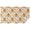 White-92, variant on Elegant Autumn Tablecloth Rectangle 60x102, Formal Fall Leaf Pattern Table Cover - Wrinkle Resistant Fabric for Holiday Entertaining & Dining Room Decor