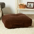 thumbnail image 2 of Omaha Bitter Microfiber 21 in. Square Floor Pillow, 2 of 6