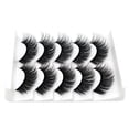 thumbnail image 4 of Suave y cómodo 5 pes de pestañas postizas de pelo de visón 22 hecho a mano 17 Colcomx Pestañas postizas de pelo de visón 3D, 4 of 6