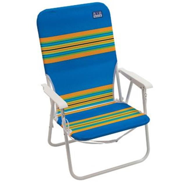 rio high back folding beach chair