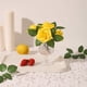 thumbnail image 2 of 25 flores de burbujas de rosas simuladas, color amarillo Adepaton LRWJ729-3, 2 of 3