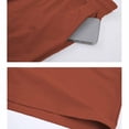 thumbnail image 6 of Aimik Beach Shorts for Men Elastic Waist Drawstring Design Mens Running Shorts Summer Lightweight Quick Dry Shorts for Gym, 6 of 6