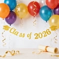 thumbnail image 4 of KAKOWELY Cartel Graduación Clase 2026 Dorado Con Brillo Para Decoraciones Duraderas Y Llamativas, 4 of 8