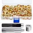thumbnail image 1 of Kit de Herramientas para Ojetes Pangda 100 Juegos con Caja de Almacenamiento, 1 of 7