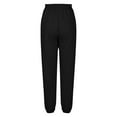thumbnail image 6 of hotojiny Fleece Lined Pants for Women Warm Soft Yoga Running Joggers Casual Gym Athletic Workout Tapered Pants, 6 of 7