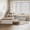 White, variant on Harper & Bright Designs Twin L-Shaped Platform Bed with Trundle and Drawer, Twin Size Wood Low Corner Platform Bed with Desk and LED Light for Bedroom, Grey