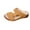 Brown, variant on Agkizg Summer Women Sandals Thick Soles Slide Sandals with Arch Support Casual Slippers Beach Sandals Comfortable Shoes Beige, Size 7.5
