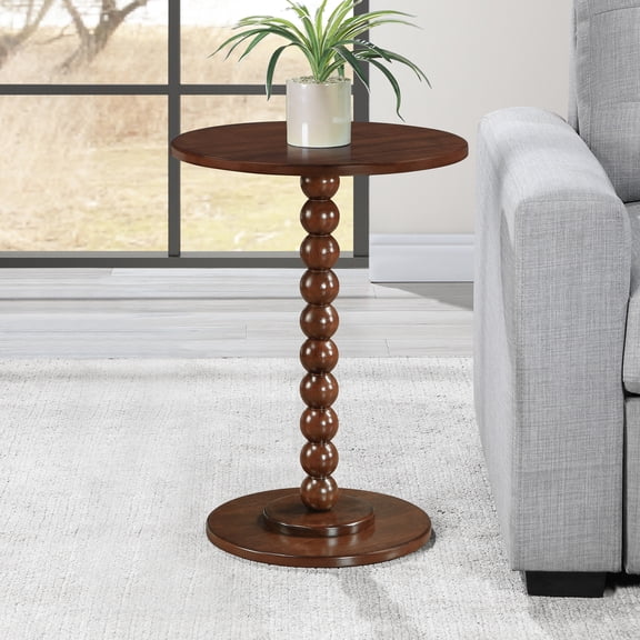 Classic Accents Venetian Islands Spindle Table in Espresso Wood Finish