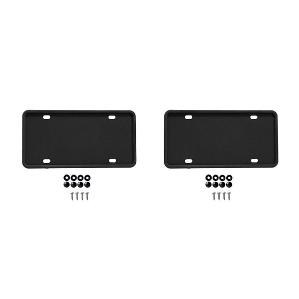 Sidaley Kit de marco para matrícula de coche, soporte para matrículas a prueba de viento, 1 pieza Type1 NO1