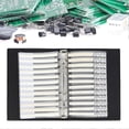 thumbnail image 2 of 0201 Series 51 Types Capacitors Electronic Components Assortment Kits Sample Book Black, 2 of 4