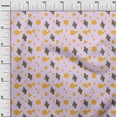 thumbnail image 3 of oneOone Cotton Jersey Light Pink Fabric Honey Bees Fabric For Sewing Printed Craft Fabric By The Yard 58 Inch Wide, 3 of 4