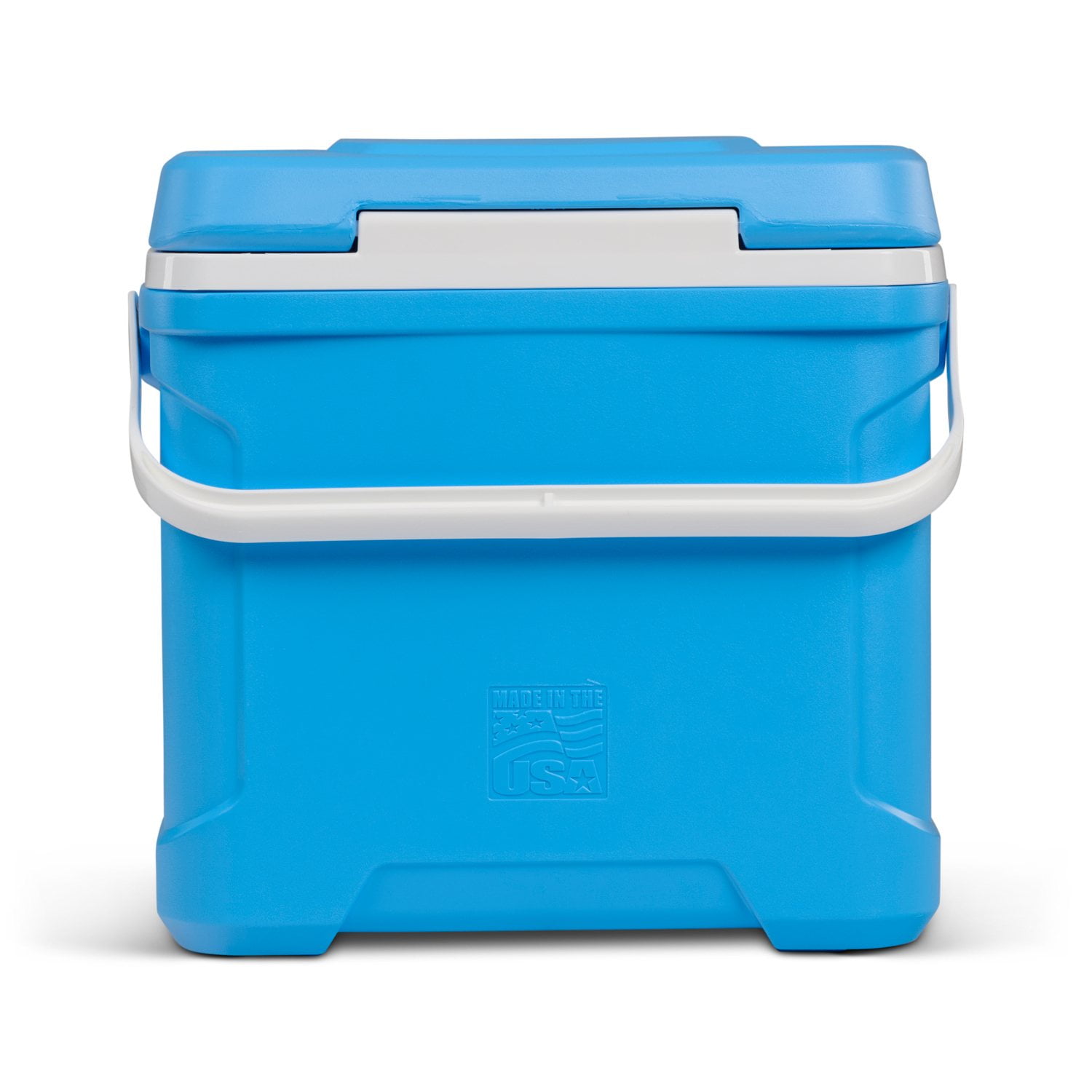 Igloo Hielera de 30 cuartos, azul Carolina, con tecnología Cool Riser, capacidad para 41 latas 8