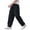 Black, variant on Lmnyox Cargo Pants for Boys Wide Leg Loose Lightweight Trousers Fall Solid Color Sports Pants with Pockets