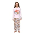 thumbnail image 4 of Tis the Season Family Matching Pajama Set, Fun Milk and Cookie Holiday Design with Pet Outfit, 4 of 7