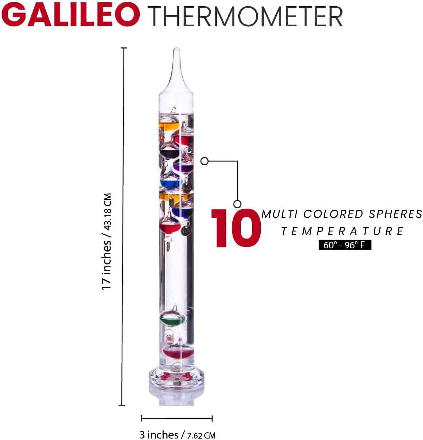 Galileo Thermometer Small 9