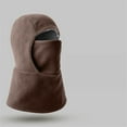 thumbnail image 4 of Men's Balaclava, Winter Ski Windproof Thermal 2 in 1 Hood and Neck Warmer, Fleece Lined Face Mask for Skiing, Snowboarding, Motorcycle Riding, Cold Weather Gear for Men and Women, 4 of 5