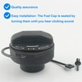 thumbnail image 3 of Gas Cap, Fuel Cap with Strap Clip Replace 99620124103, 996 201 241 03 Compatible with Porsche 986 987 996 997 - Compatible with Boxster 1997-2012, 1998-2013 Porsche 911, 2006-2012 Porsche Cayman, 3 of 6