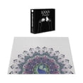 thumbnail image 3 of Ambesonne Colorful Jigsaw Puzzle Durable Cardboard, Exotic Wild Peacock, 1000 pcs, Violet Blue Green Pink, 3 of 5