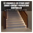 thumbnail image 4 of Prevent Short Circuit Controller Stair LED Motion Sensor Light DC12V/24V Ladder Night Light 32 Channels ,Easy to Install, 4 of 7