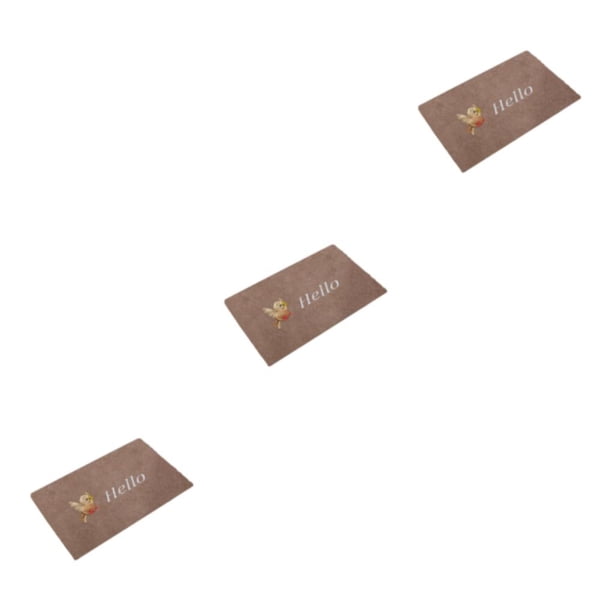 Advancent Felpudo superfuerte con absorción de agua, rendimiento que mantiene los suelos limpios, amplia gama de usos, base de café Type1 NO1