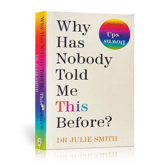 Holiday Gift Why Has Nobody Told Me This Before?Managing Anxiety,Dealing With Criticism,Building Confidence A book Why didn't anyone tell me about books (paperback) before? Makeup Organizers