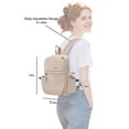 thumbnail image 2 of EEEkit Small Shoulder Casual Daypack for Women Men, Casual Nylon Backpack, 2 Colors, 2 of 7