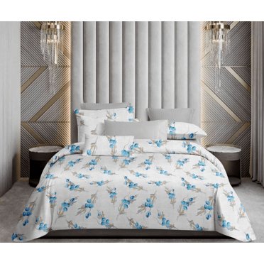 Serene Slumber Bedsheet - Ocean Blue