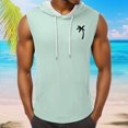 thumbnail image 2 of JAKANYQ Débardeur Homme Été Vêtements de Course Extérieur Plage Imprimé Noix de Coco Col Rond Sans Manches Tendance, m, 2 of 4