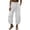 White, variant on Womens Wide Leg Pants Effortless Wide High Waisted Flat Front Casual for Everyday Wear Womens Wide Leg Trousers White,S