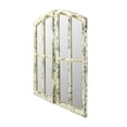 thumbnail image 2 of Jolene Arch Window Pane Mirrors Off-White 33" x 18" (Set of 2) by Aspire, 2 of 5