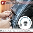 thumbnail image 3 of 1 Set Front Turn Signal Light Socket Wiring for Toyota Tacoma 1998-2000 No.9007599078 Lamp Bulb Pigtail Connector Harness with ​Pre-Wired Plug​​, 3 of 7