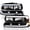 Black Housing Clear Lens, variant on Spec-D Tuning Black Headlights w/ DRL and LED Parking Light Compatible with 1999-2002 Chevy Silverado 1500 / 2500, 2000-2006 Chevy Suburban and Tahoe, Left + Right Pair Headlamps Assembly