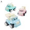 thumbnail image 1 of 3/5/7Pcs Baby Mini Cartoon Construction Vehicle Pull Back Inertia Toy Car Set, 1 of 10