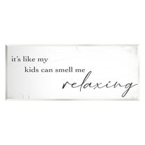 Stupell Industries Funny Parenting Typography Phrase Marbled Pattern Graphic Art Unframed Art Print Wall Art, Design by Daphne Polselli