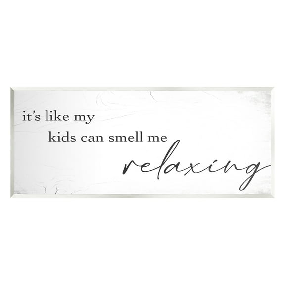 Stupell Industries Funny Parenting Typography Phrase Marbled Pattern Graphic Art Unframed Art Print Wall Art, Design by Daphne Polselli