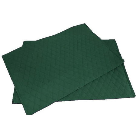 

Quilted Placemats by Penny s Needful Things (Oval - Set of 6) (Hunter Green)